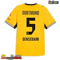 Camisa de Futebol Borussia Dortmund Ramy Bensebaini #5 Equipamento Principal 2026-27 Manga Curta